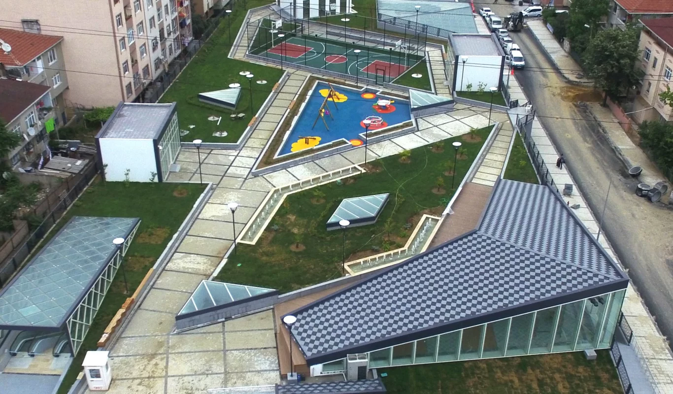 Küçükçekmece Belediyesi Sultanmurat Kapalı Pazar Yeri ve Yer Altı Otopark